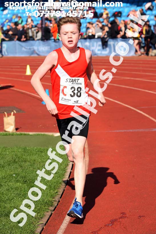 Boys under-13s  Northern 3 Stage Road Relay, SportsCity, Manchester. Photo: David T. Hewitson/Sports for All Pics